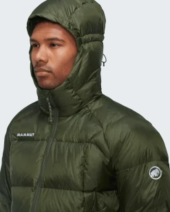 Mammut Escape Puffy In Hooded Jacket Men Dark Marsh