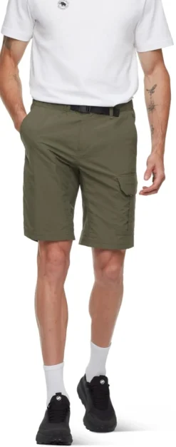 Mammut Hiking Cargo Shorts Men Dark Marsh