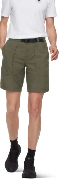 Mammut Hiking Cargo Shorts Women Dark Marsh