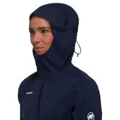 Mammut Linard Guide Hs Hooded Jacket Women Marine