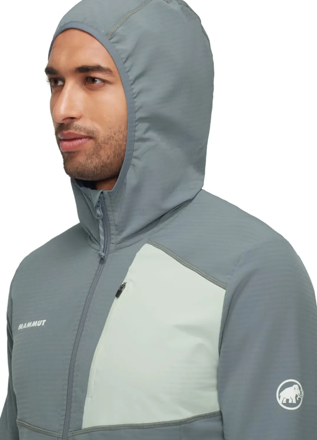 Mammut Madris Light Ml Hooded Jacket Men Strata-silver Sage