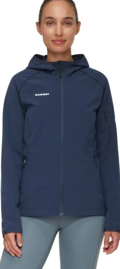 Mammut Madris Light Ml Hooded Jacket Women Marine