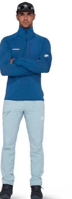 Mammut Men's Aenergy Light ML Half Zip Pull Tschiel