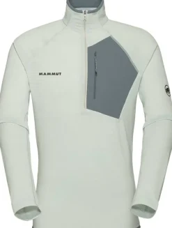 Mammut Men's Aenergy Light ML Half Zip Pull Silver Sage/Strata