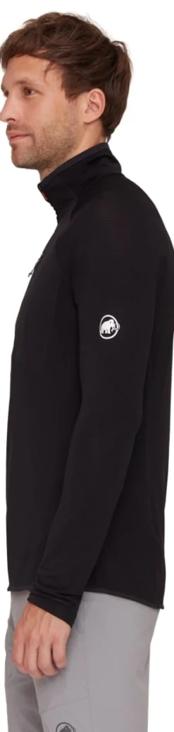 Mammut Men's Aenergy Light ML Half Zip Pull Black