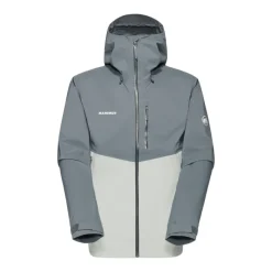Mammut Men's Alto Guide Hs Hooded Jacket Silver Sage-strata