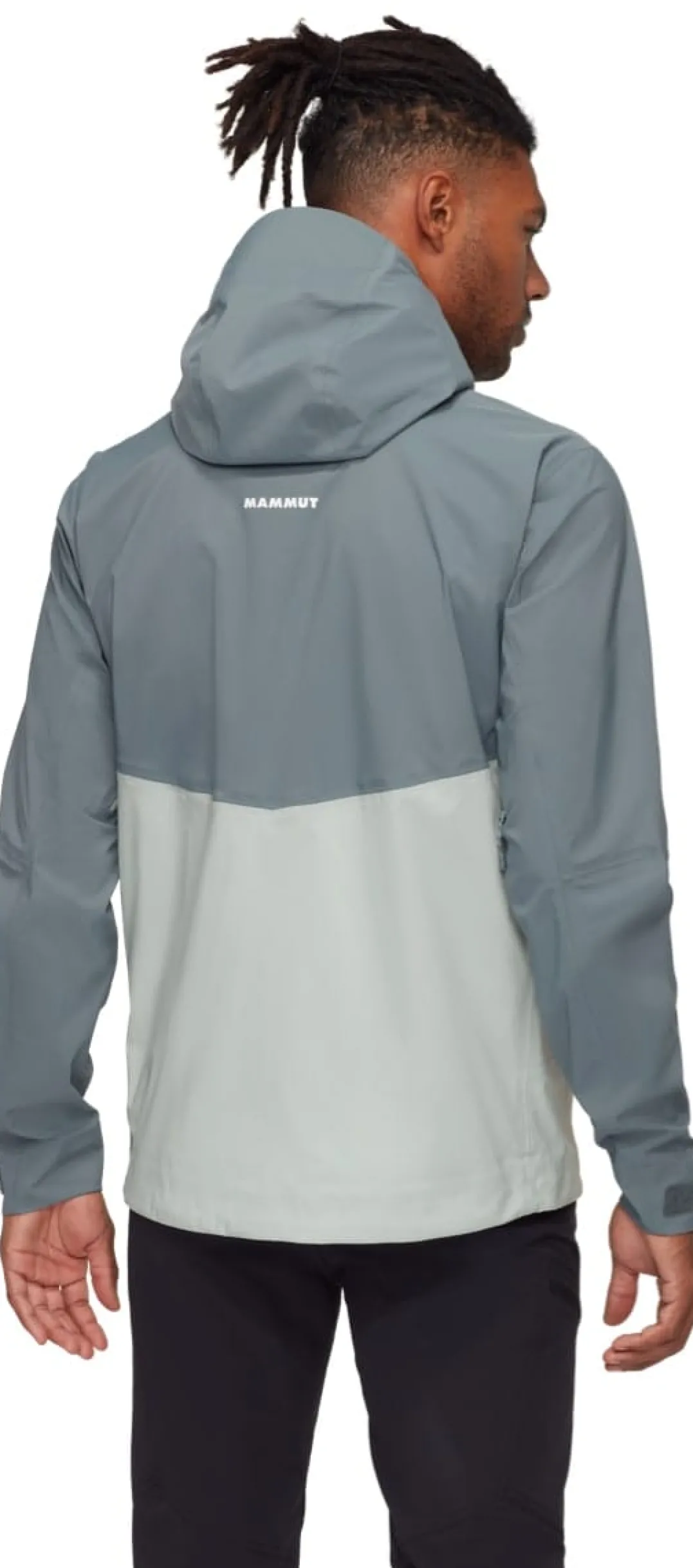Mammut Men's Alto Guide Hs Hooded Jacket Silver Sage-strata