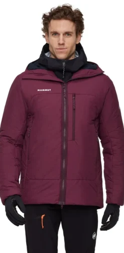 Mammut Rime Pro Belay IN Hooded Jacket Men Vin-black