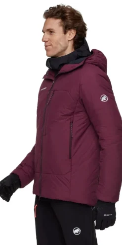 Mammut Rime Pro Belay IN Hooded Jacket Men Vin-black