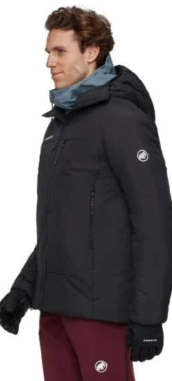 Mammut Rime Pro Belay IN Hooded Jacket Men Black