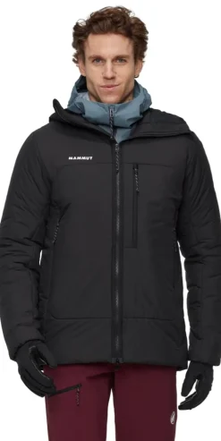 Mammut Rime Pro Belay IN Hooded Jacket Men Black