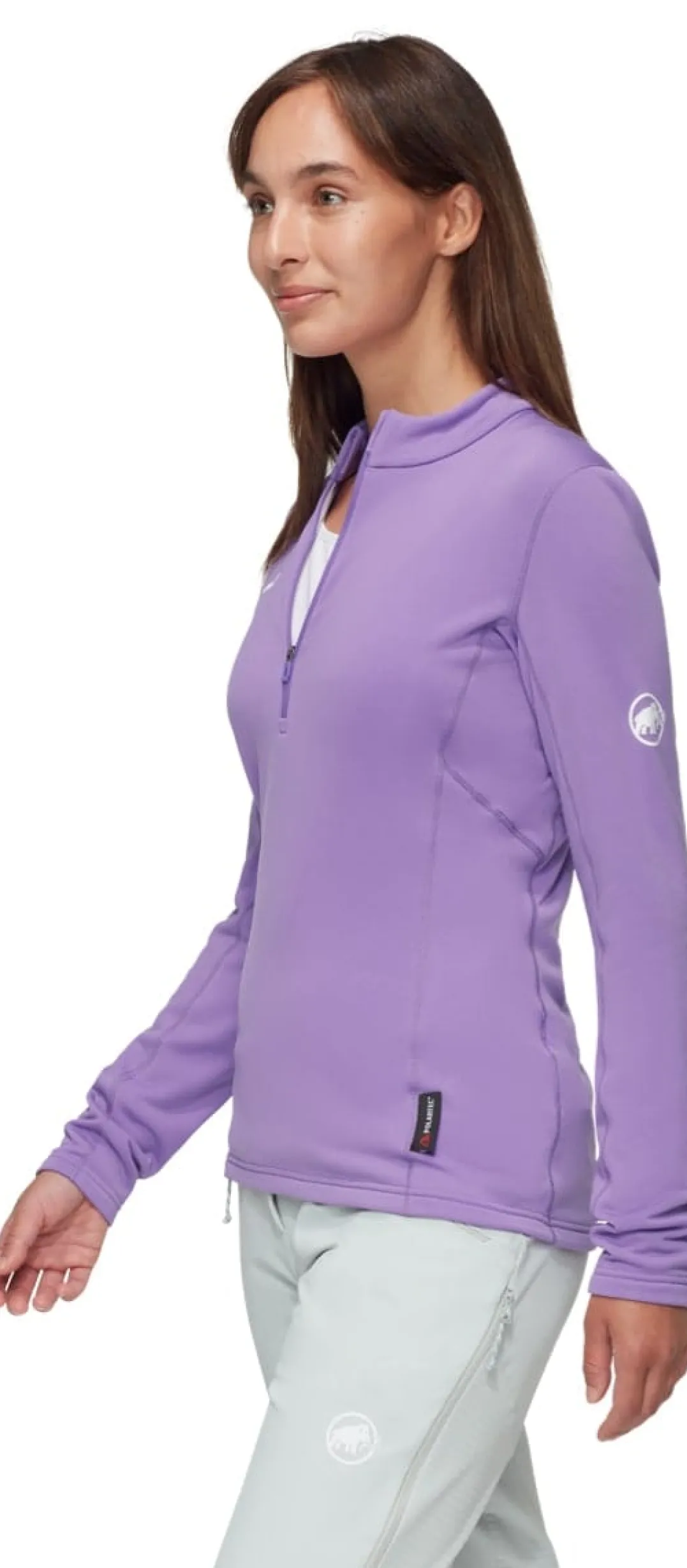 Mammut Women's Aenergy ML Half Zip Pull Lavandin
