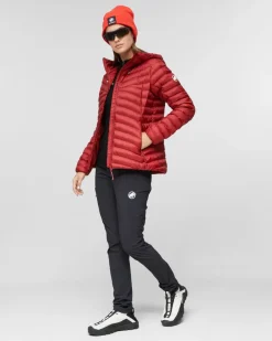Mammut Women's Albula IN Hooded Jacket Dark Mammut Red