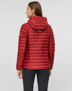 Mammut Women's Albula IN Hooded Jacket Dark Mammut Red