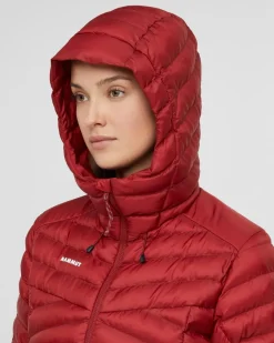 Mammut Women's Albula IN Hooded Jacket Dark Mammut Red