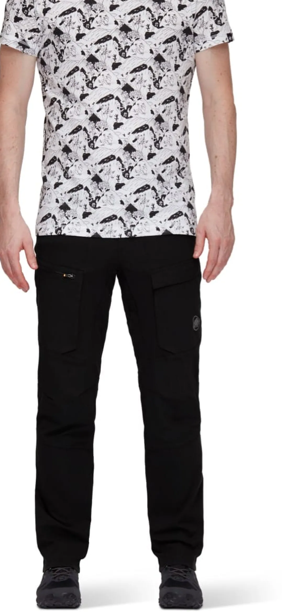 Mammut Zinal Hybrid Pants Men Black