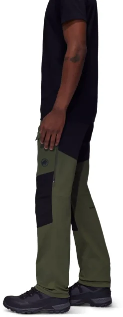 Mammut Zinal Hybrid Pants Men Dark Marsh-black