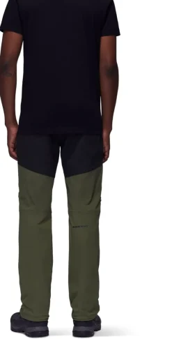 Mammut Zinal Hybrid Pants Men Dark Marsh-black