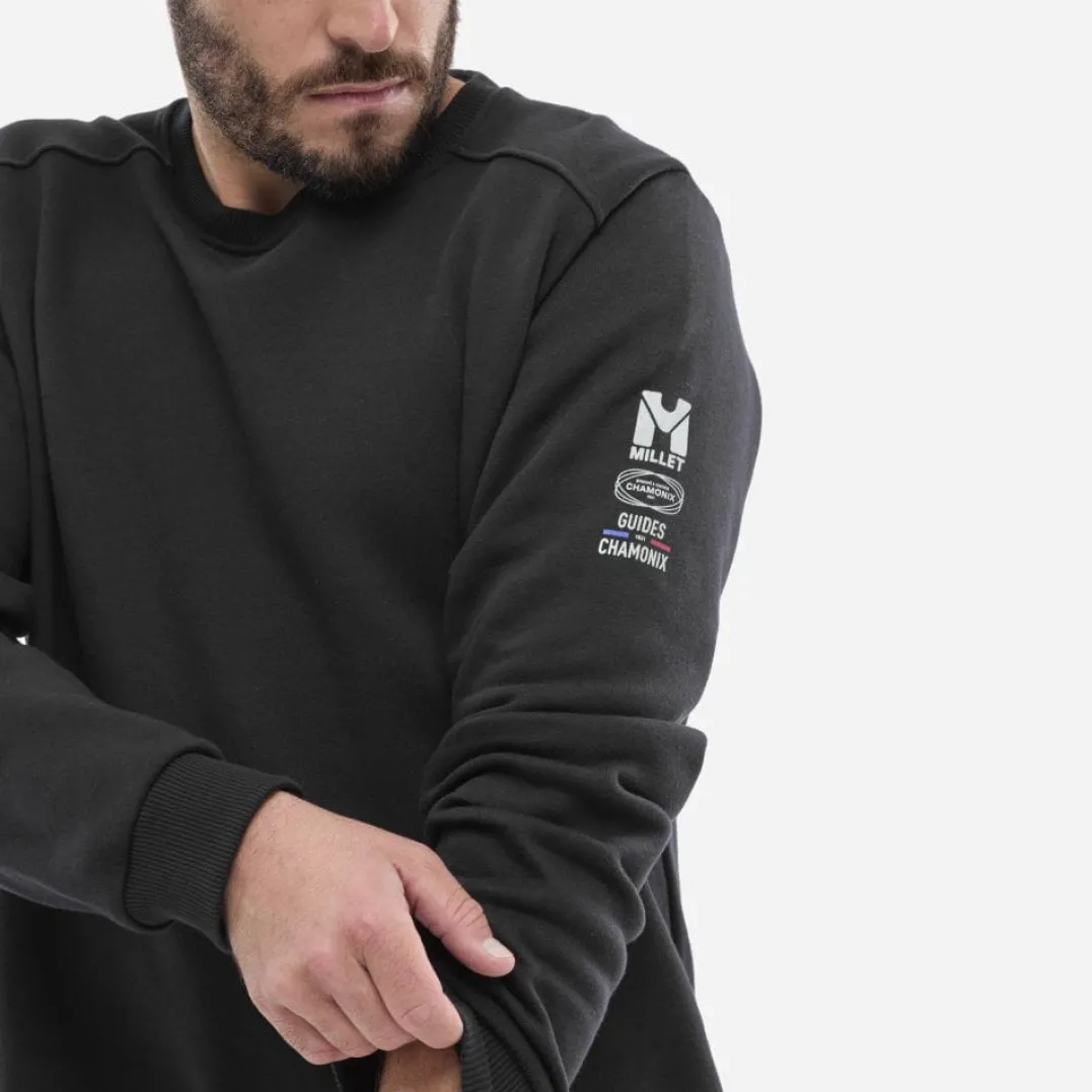 Millet Cdg Chamonix Swt Crneck M Black - Noir