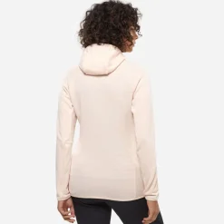 Millet Fleece Fusion Grid Hoodie W Women Vanilla Cream