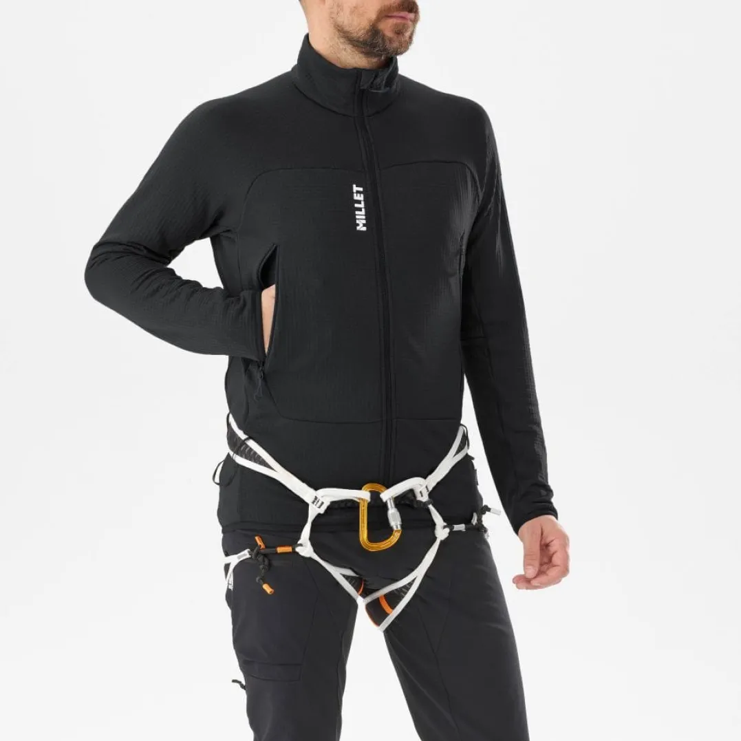 Millet Fusion Grid Jkt M Black - Noir