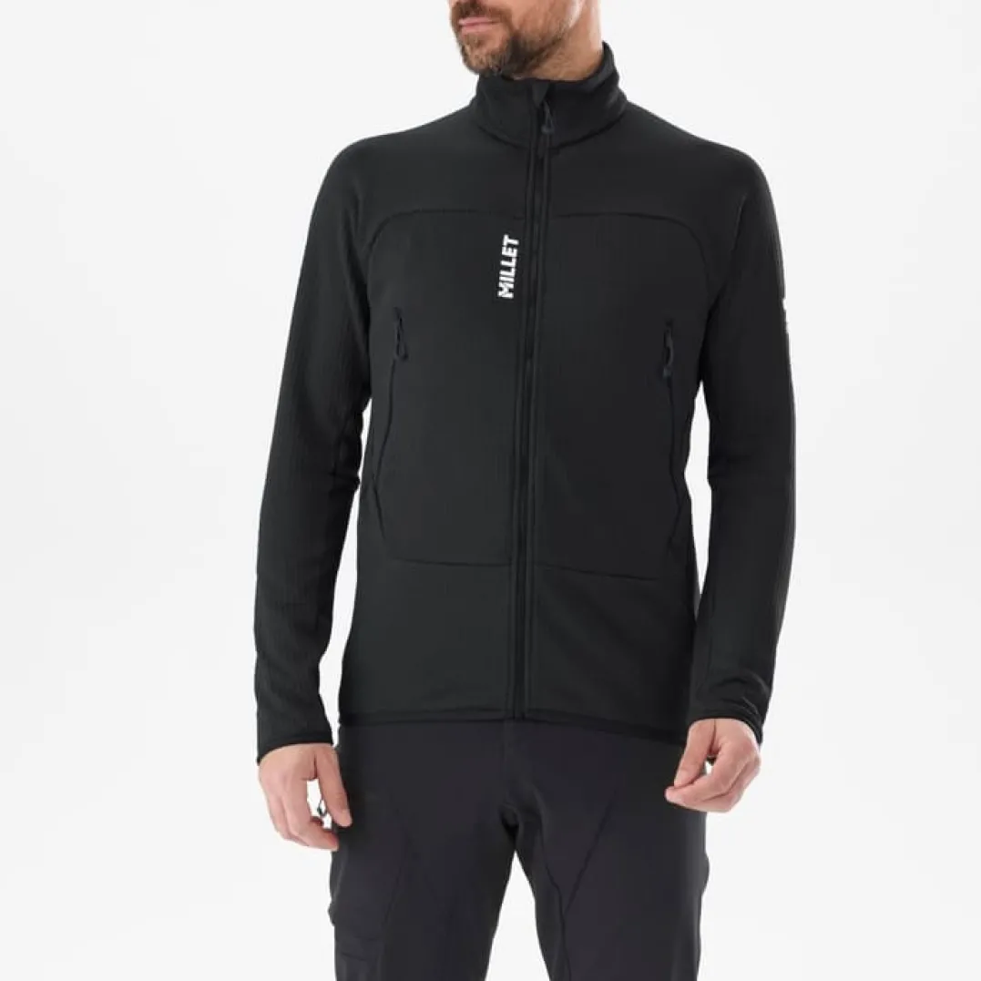 Millet Fusion Grid Jkt M Black - Noir