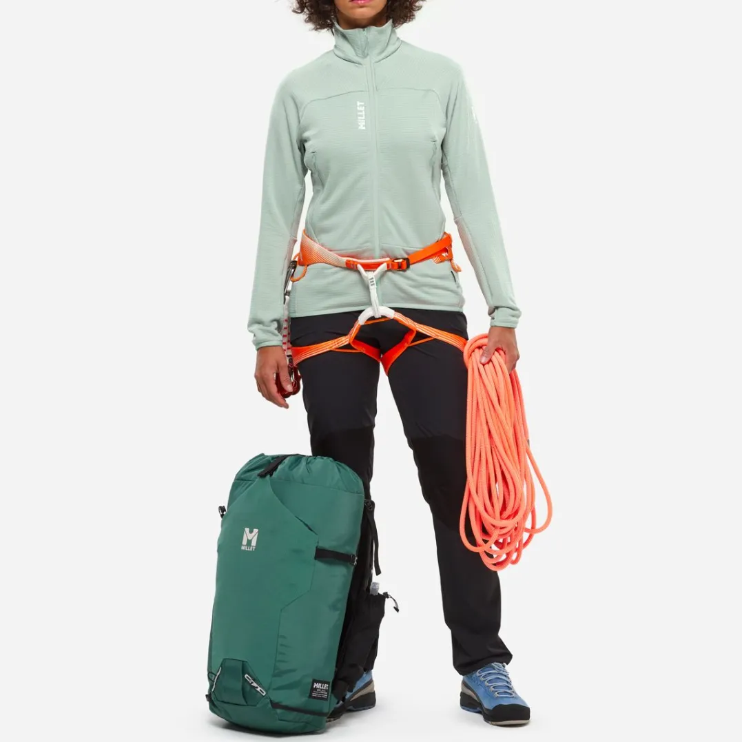 Millet Fusion Grid Jkt W Seaweed
