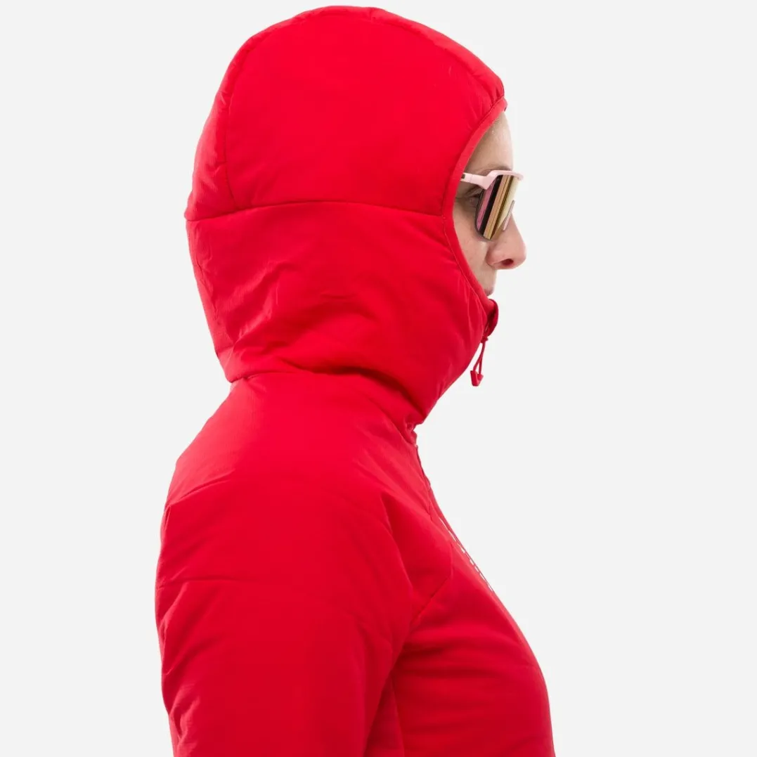 Millet M White Primaloft Hoodie W Red - Rouge