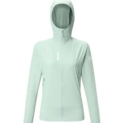 Millet Softshell Kamet Xcs Light Hoodie W Women Seaweed
