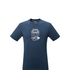 Millet Tee Shirt Cdg Chamonix Logo Ts Ss M Men Saphir