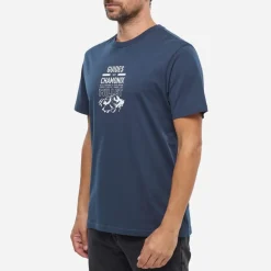 Millet Tee Shirt Cdg Chamonix Logo Ts Ss M Men Saphir