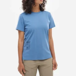 Millet Tee Shirt Chamonix Flower Ts Ss WCoronet Blue