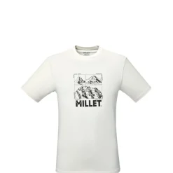Millet Tee Shirt Chamonix Logo Ts Ss M Men Foggy Dew