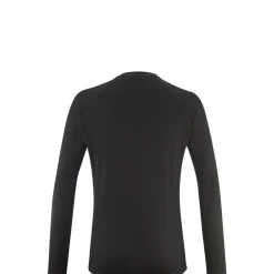 Millet Trilogy Wool Ts Ls M Black - Noir