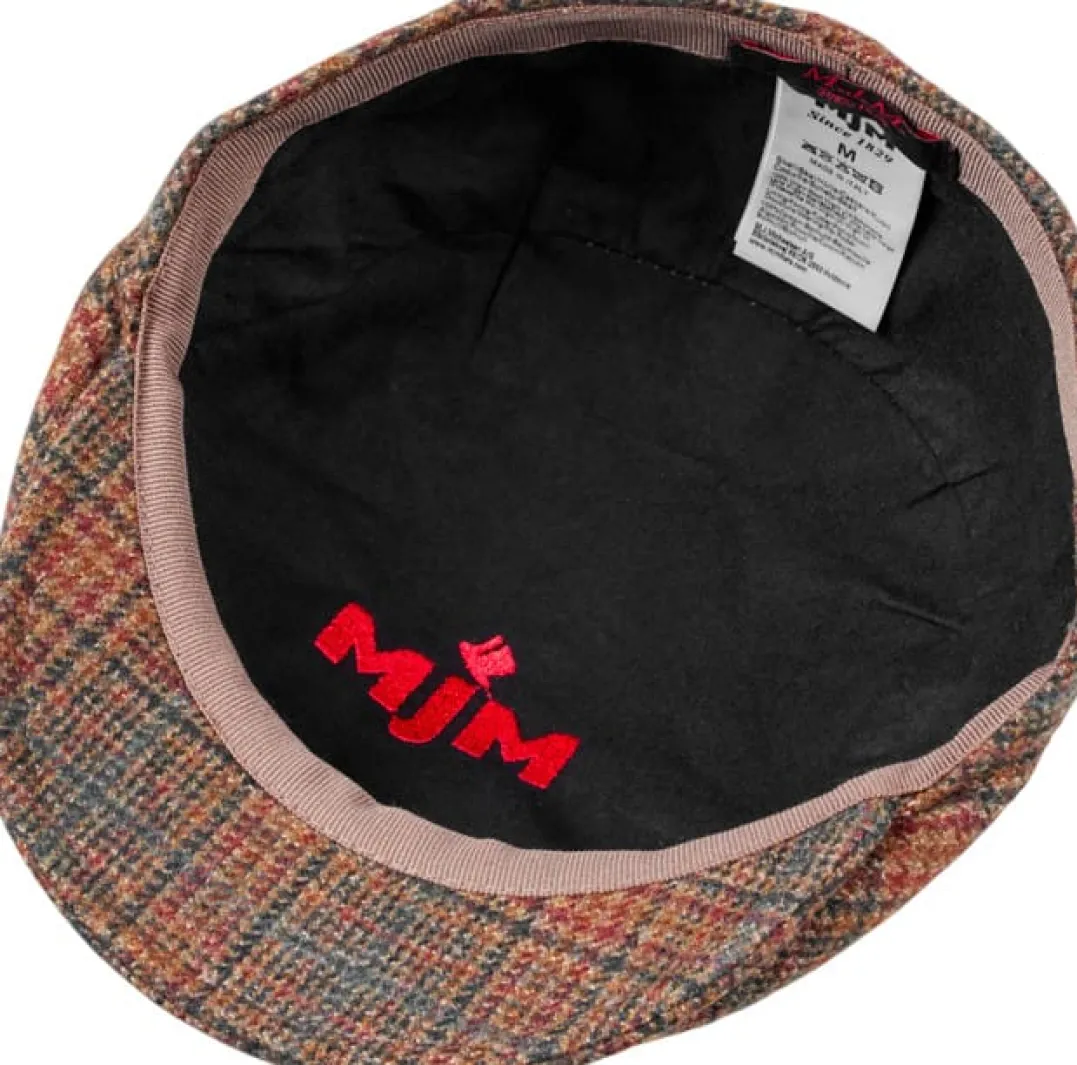 MJM Daffy 3 32 Virgin Wool Brown Check