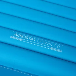 Mountain Equipment Aerostat Down 7.0 Mat Wide Regular Mykonos Blue