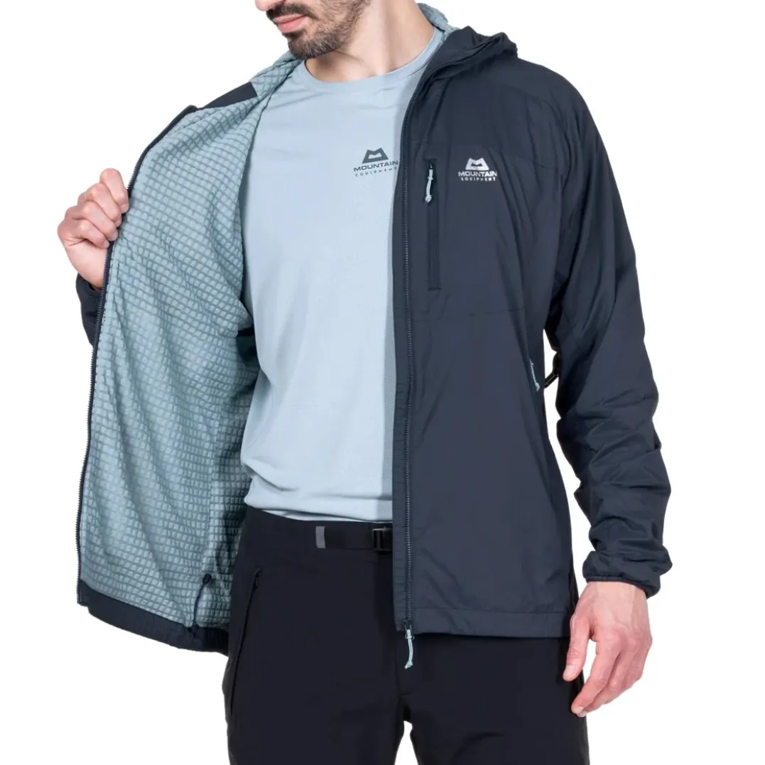 Mountain Equipment Aerotherm Mens Jacket Blue Nights