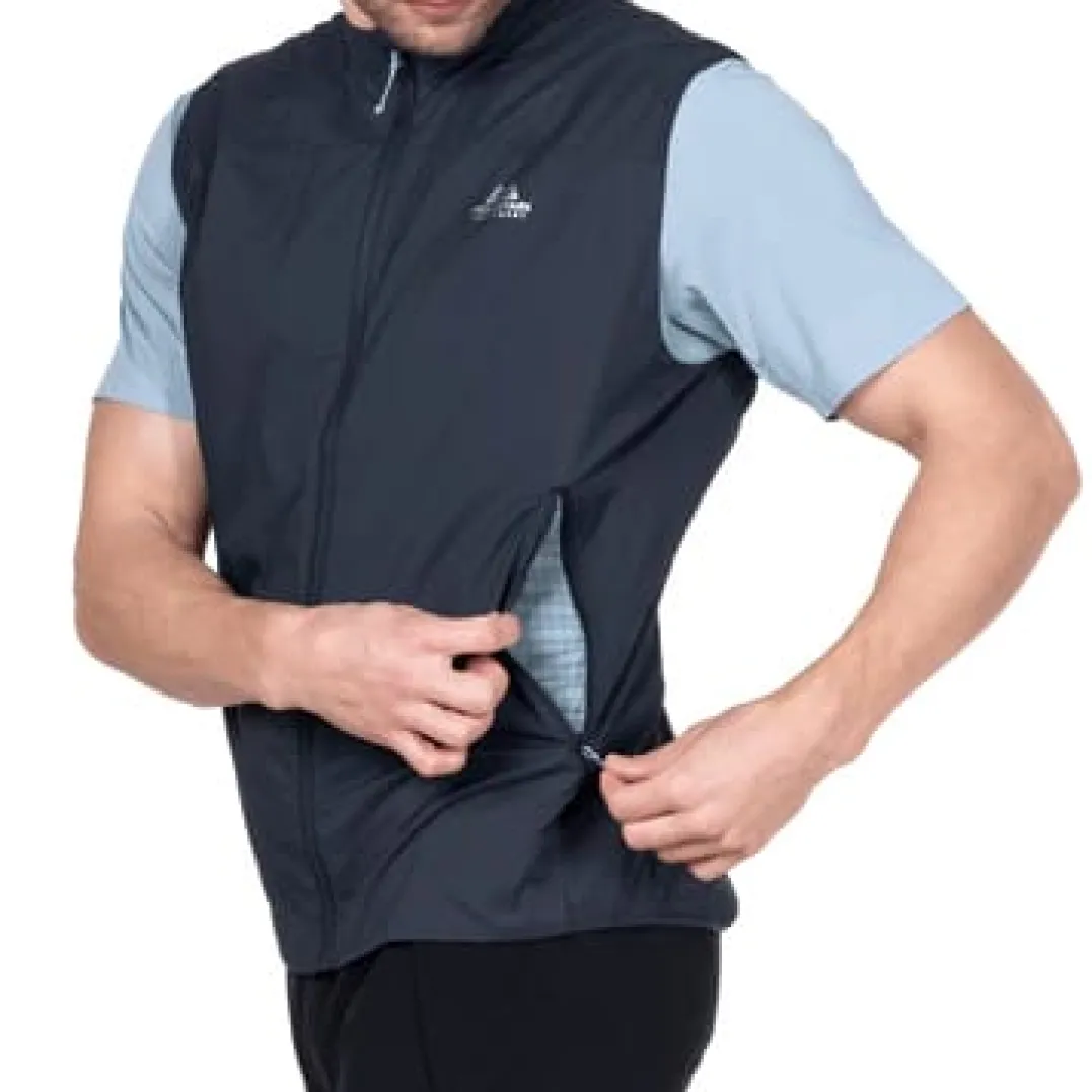 Mountain Equipment Aerotherm Mens Vest Blue Nights