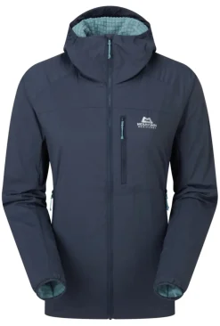 Mountain Equipment Aerotherm Wmns Jacket Stellar Blue