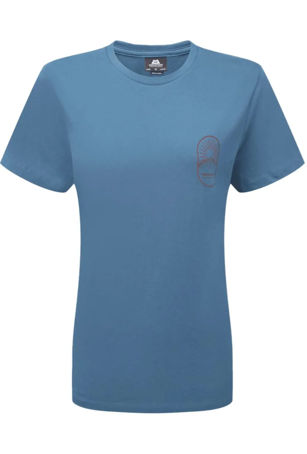 Mountain Equipment Alpenglow Wmns Tee Stellar Blue