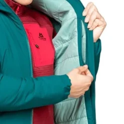 Mountain Equipment Andola Hooded Wmns Jacket Deep Teal
