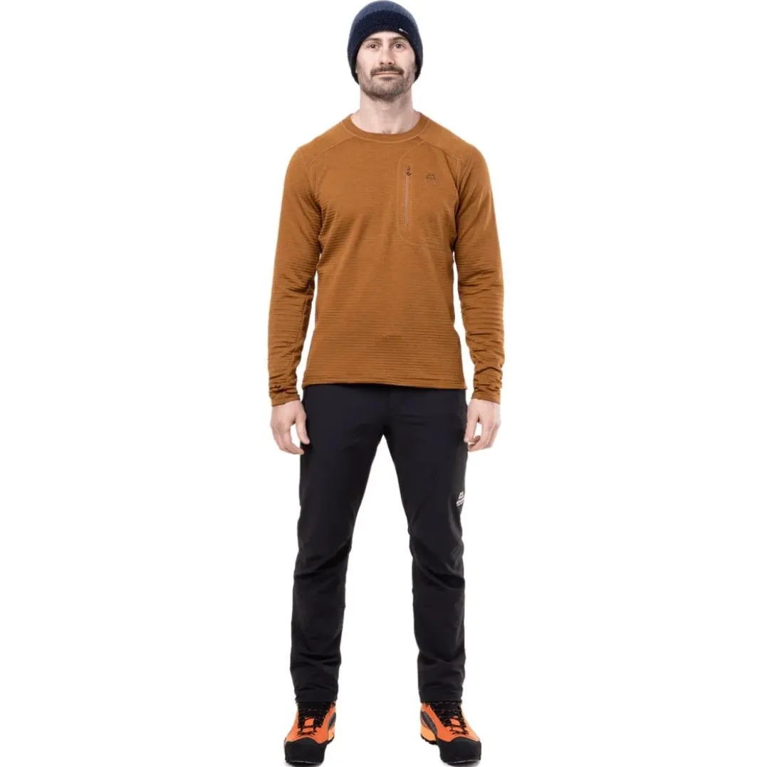Mountain Equipment Apiro Mens Crew Walnut