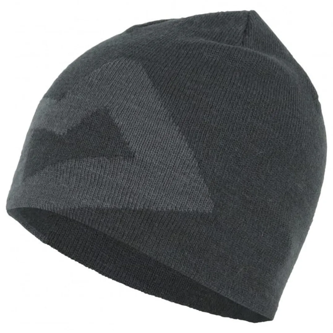 Mountain Equipment Branded Knitted Beanie Raven/Shadow
