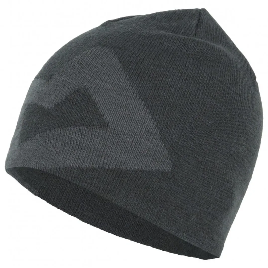 Mountain Equipment Branded Knitted Beanie Raven/Shadow