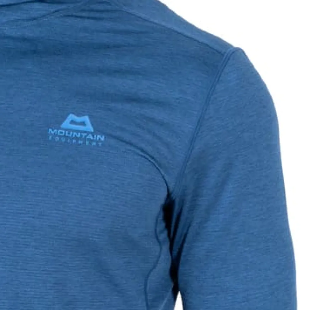 Mountain Equipment Glace Hooded Mens Top Admiral Blue