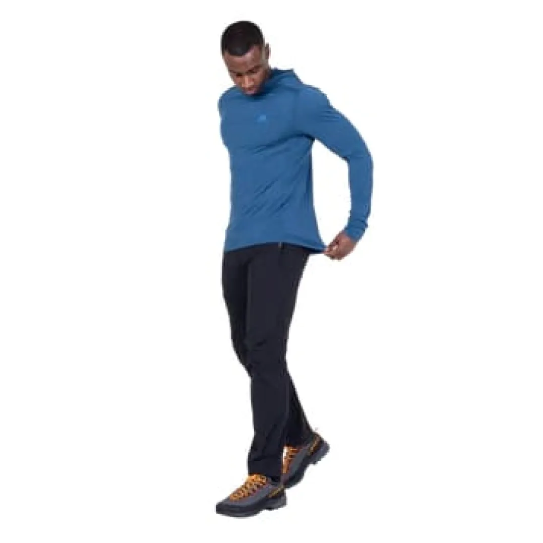 Mountain Equipment Glace Hooded Mens Top Admiral Blue