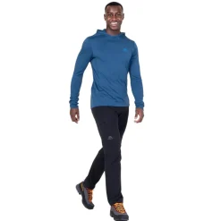 Mountain Equipment Glace Hooded Mens Top Admiral Blue