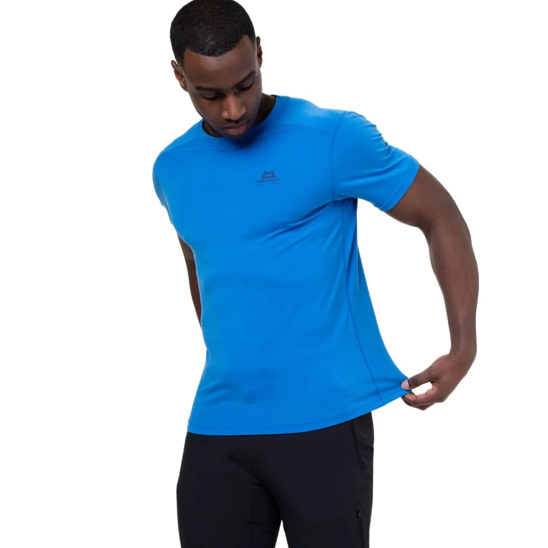 Mountain Equipment Headpoint Mens Tee Admiral Blue