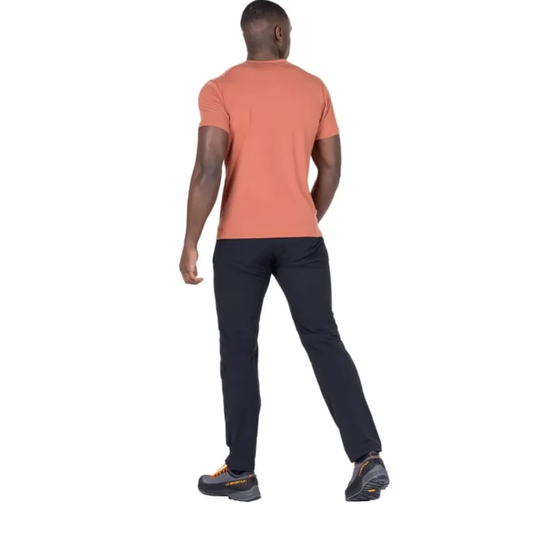 Mountain Equipment Headpoint Emblem Mens Tee Etruscan Red