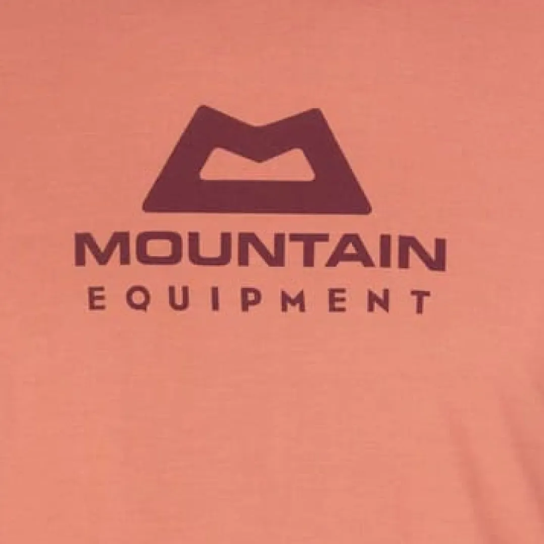 Mountain Equipment Headpoint Emblem Mens Tee Etruscan Red